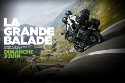 Grande balade moto Kawasaki