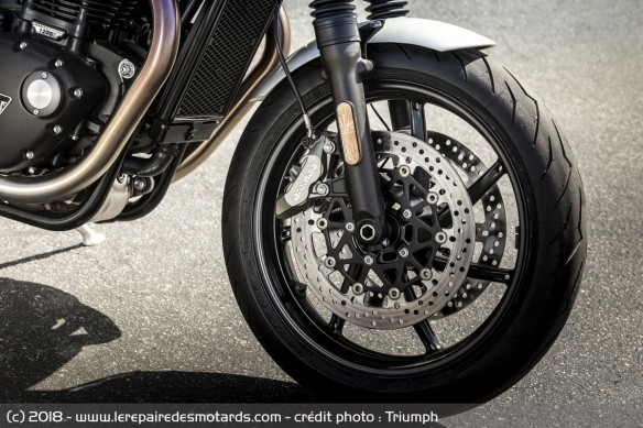 Freins Brembo de la Triumph Speed Twin