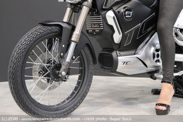 Moto électrique Super Soco TC Max