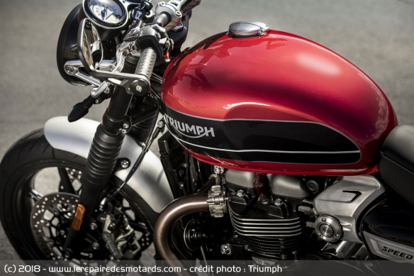 Réservoir de la Triumph Speed Twin