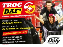 Troc Daf' : dépôt-vente de l'équipement moto