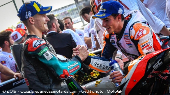 Une première année qui a impressionné Marc Marquez, élogieux au sujet du Français