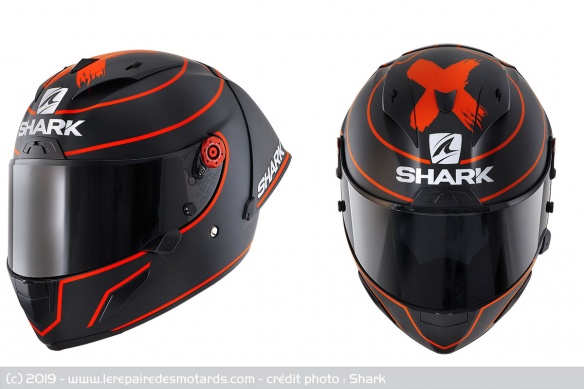 Shark Race-R Pro GP Replica Lorenzo Winter Test