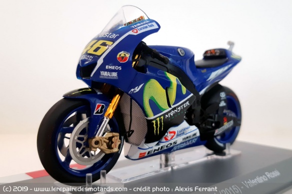 La Yamaha YZR-M1 2015 de Valentino Rossi