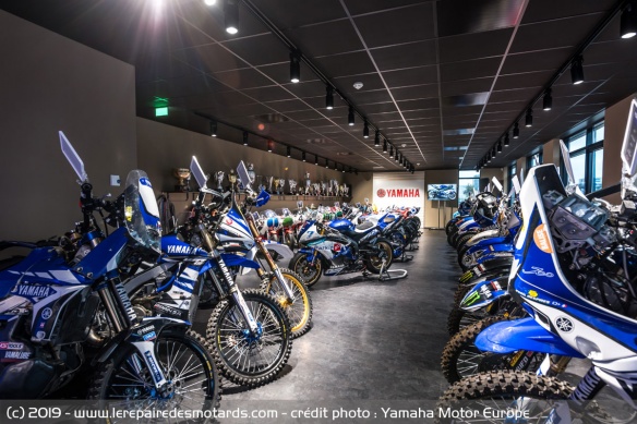 Les Yamaha de Rallye et de Superbike