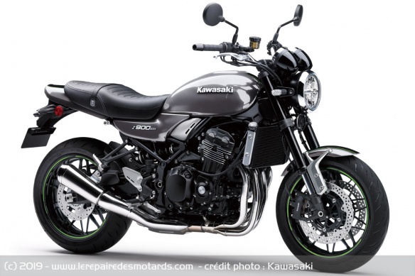 Kawasaki Z900 RS Gris Metallic Graphite 