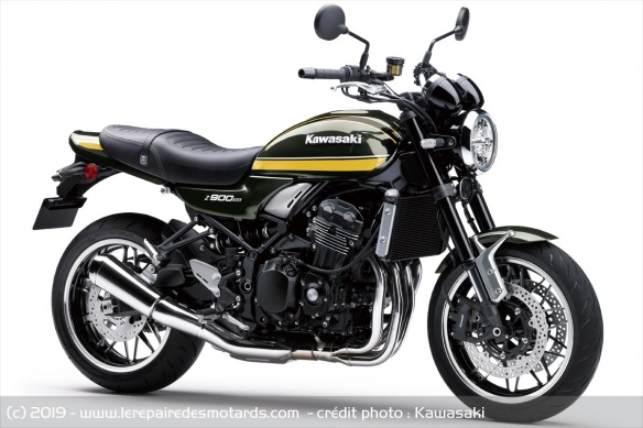 Kawasaki Z900 RS Vert New Metallic