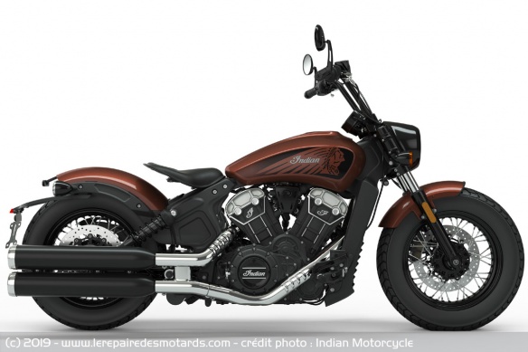 Indian Scout Bobber Twenty Burnished Metallic