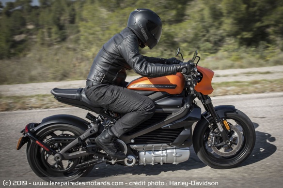 Harley annonce une autonomie maximale de 177 km