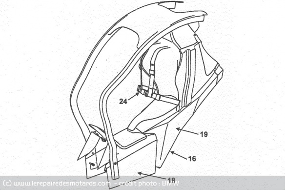 Protections latérales, ceinture... les similitudes avec le C1 sont nombreuses