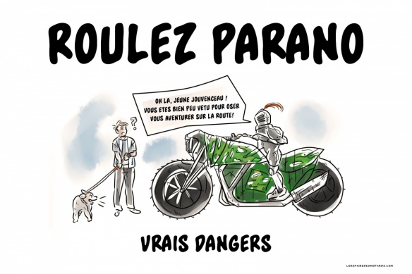 Roulez parano à moto