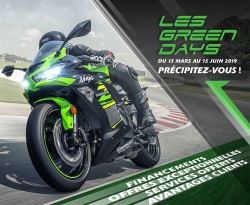 Promos Kawasaki : jusqu'à 13,8 % de réduction