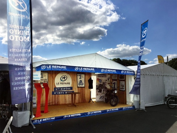 Le stand du Repaire des Motards