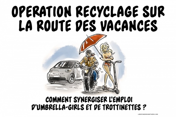 Comment sauver les umbrella girls et les trottinettes ?