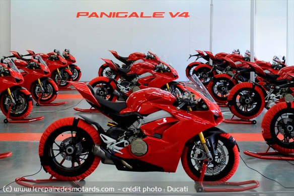 La Panigale V4 a rapidement su trouver son public