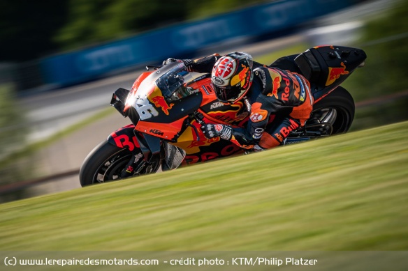 Pedrosa en test au Red Bull Ring sur la KTM RC16