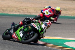 WSBK : Rea conclut en beaut  Aragon - Crdit photo : Kawasaki