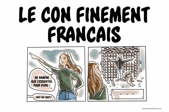 Le con finement français