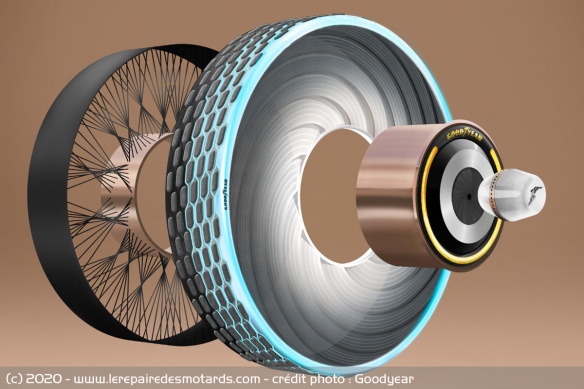 Concept de pneu Goodyear reCharge