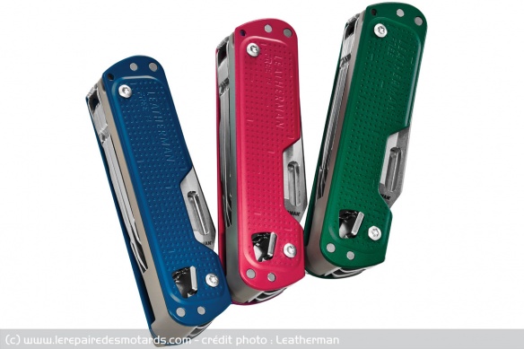 Le Leatherman Free T4 est également décliné dans plusieurs coloris