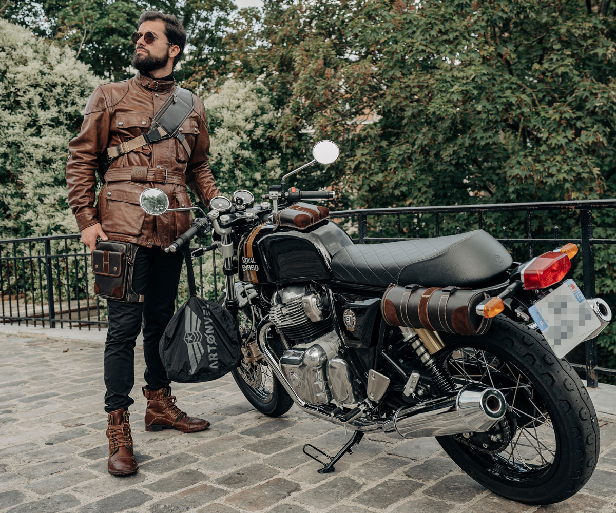 Kit entretien cuir moto - Pour le motard et sa monture !