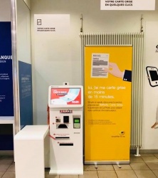 Faire sa demande de carte grise à la Poste