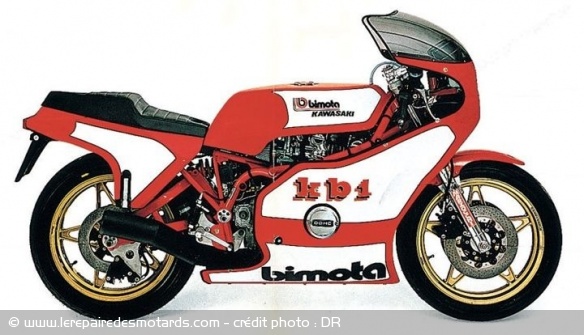 La Bimota KB1 des années 70