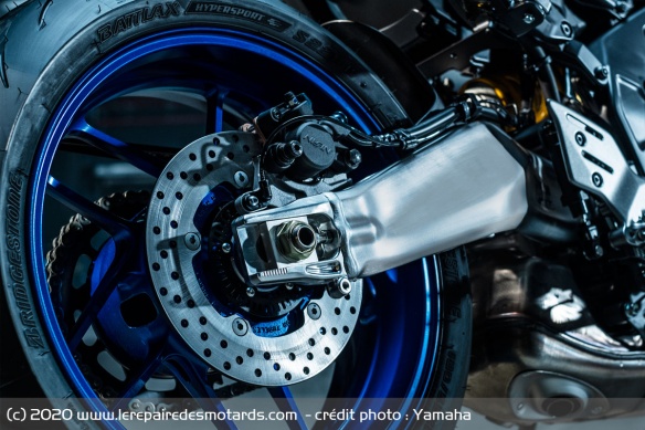 Bras oscillant de la Yamaha MT-09 SP