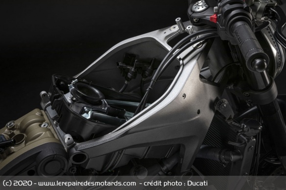 Cadre avant de la Ducati Monster 2021