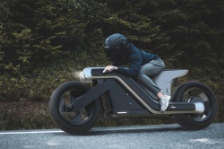 Concept électrique Z Motorcycle - Crédit photo : Joseph Robinson