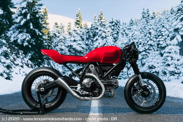 Scrambler Cafe Racer par Ducati Hellas