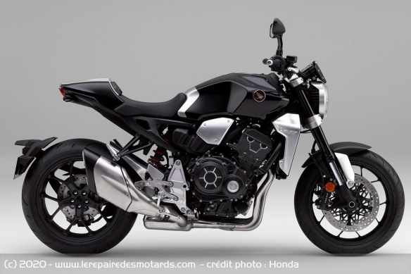 L'actuelle CB1000R qui sert de base au concept CB-F