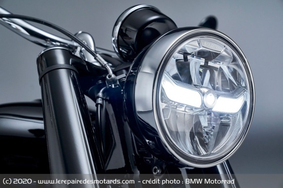 Phare à LED de la BMW R 18