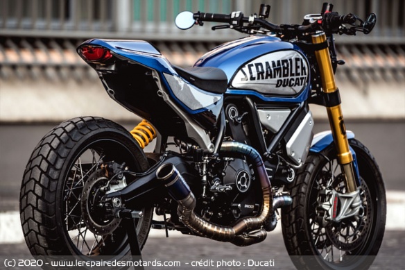 Feu arrière du Ducati Scrambler 1100