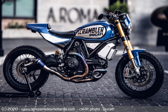 Prépa Ducati Scrambler CC Racing Garage