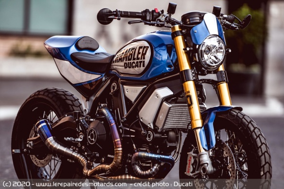 Préparation Ducati Scrambler CC Racing Garage