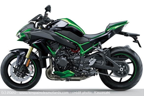 La Kawasaki Z H2 SE