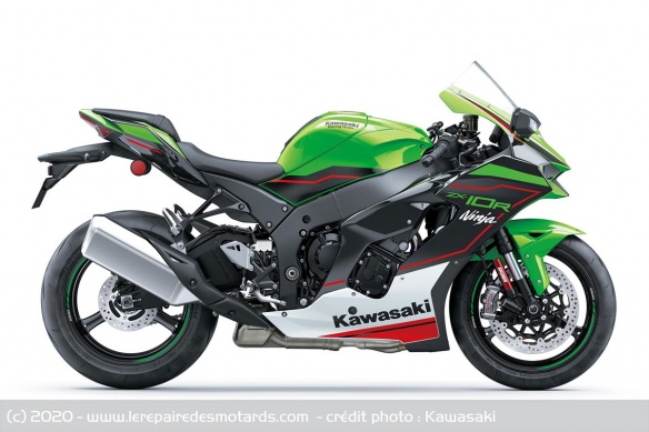 Sportive Kawasaki Ninja ZX-10R 2021