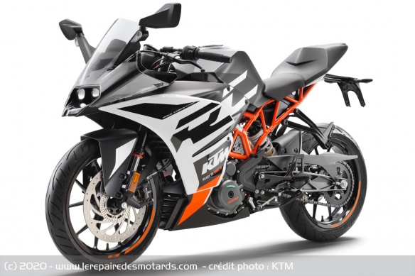 L'actuelle KTM RC 390