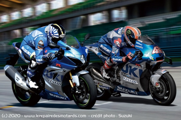 La GSX-R 1000 R et la GSX-RR