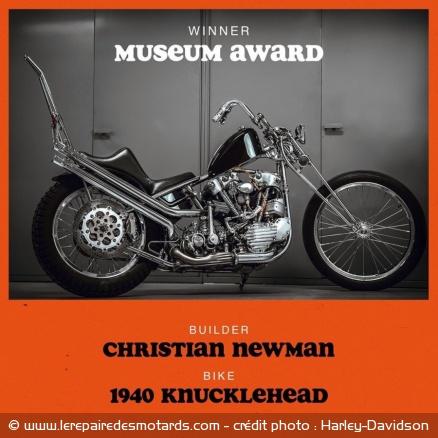 La Knucklehead de Christian Newman récolte le Museum Award