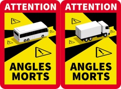 Une signalisation des angles morts pour les véhicules lourds