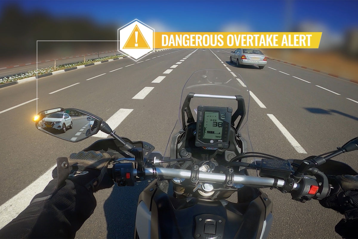 Système d'avertissement de changement de voie de détection d'angle mort  pour voiture, voyant d'avertissement de conduite pour motos - AliExpress