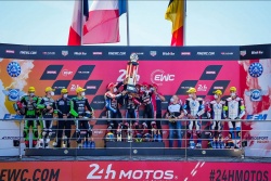 24H Motos : victoire du SERT sur le podium