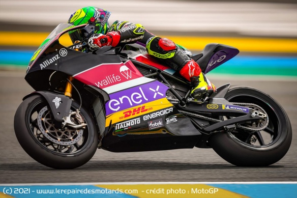 Granado prend une courte avance en MotoE