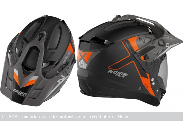 Casque Nolan N70-2X Bungee