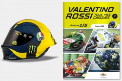 Collection Altaya : les casques de Valentino Rossi