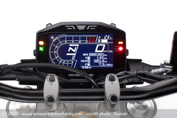 Compteur de la Suzuki GSX-S 950