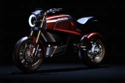 Moto électrique Ducati 860-E Concept