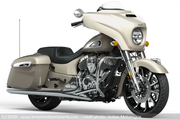 Indian Chieftain Limited - Silver Quartz Metallic